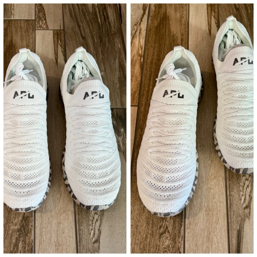APL Men’s TechLoom Wave Sneakers, White Asteroid & Leoard sz. 12